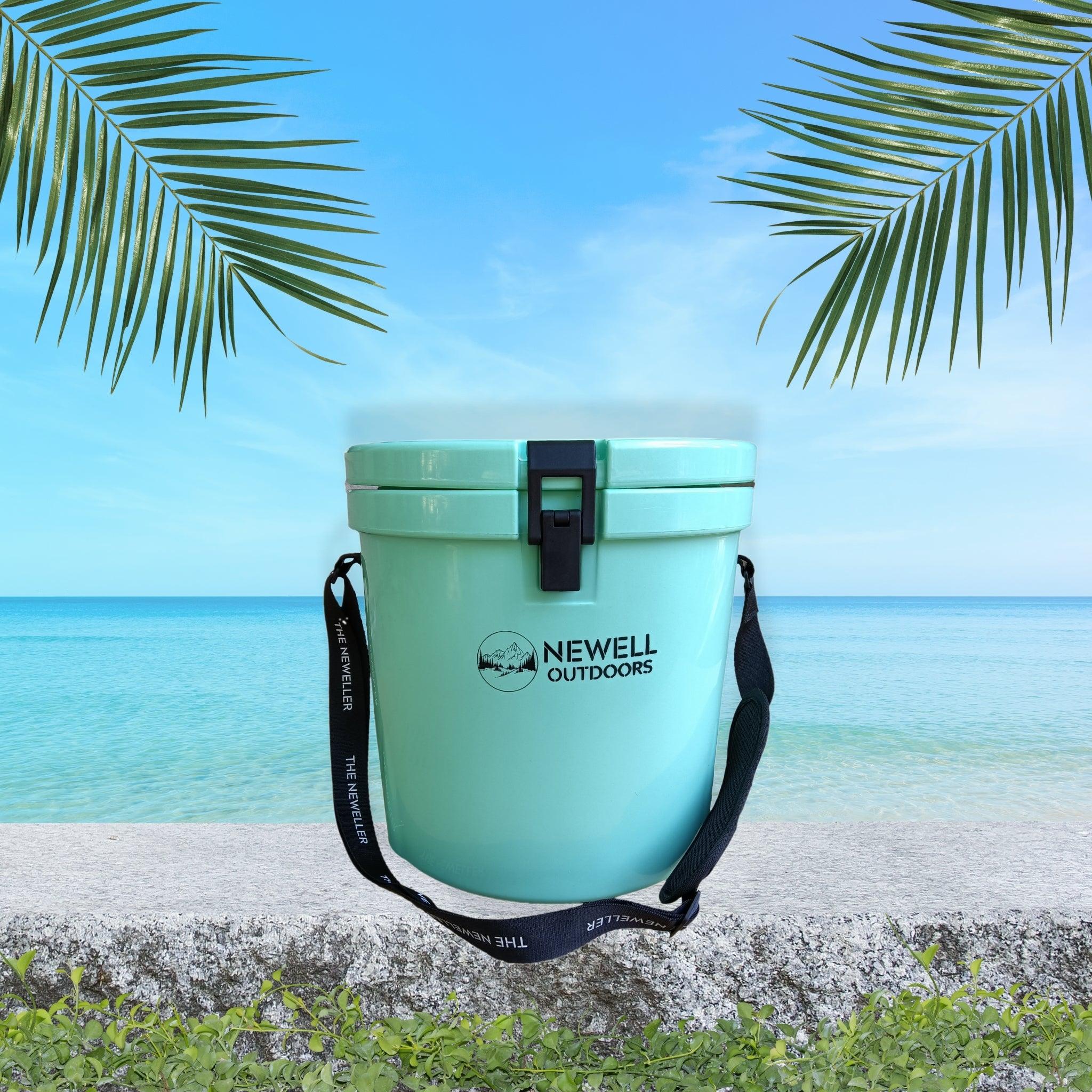 The Neweller Twelve in Minty Green with a Strap - Newell Outdoors